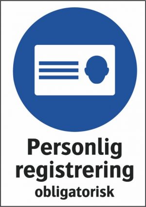 Personlig registrering