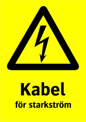 Kabel för starkström