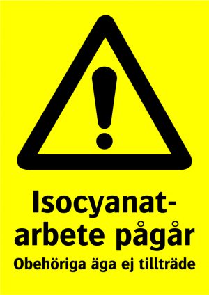 Isocyanat arbete pågår