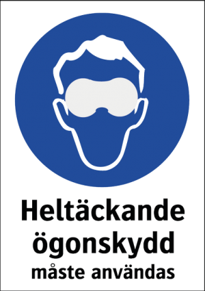 Heltäckande ögonskydd